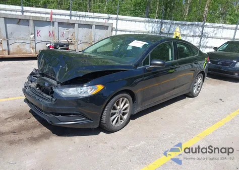 2017 Ford Fusion Se from USA, damaged, VIN 3FA6P0H76HR185731